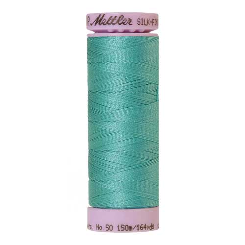 1091 - Deep Aqua Silk Finish Cotton 50 Thread